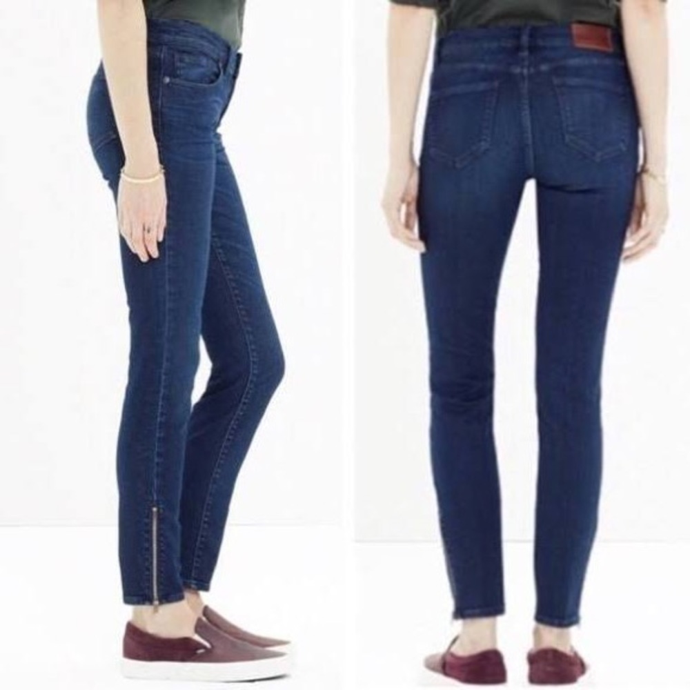 Madewell Skinny Skinny Ankle Zip